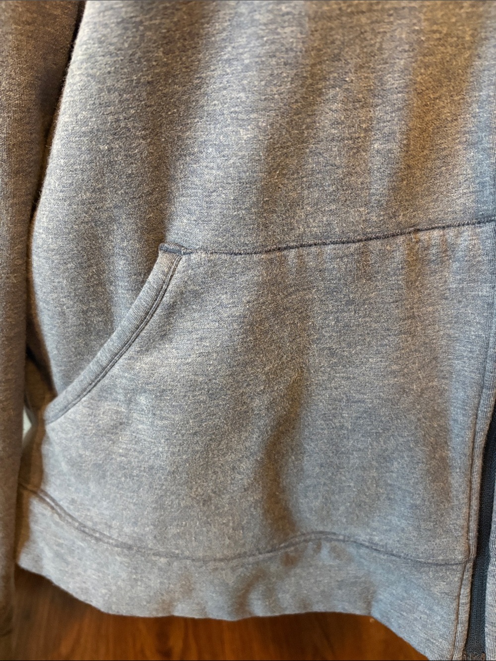 Travis Mathew Women's Slate Blue Zip Hoodie Jacket - Picture 4 of 6